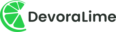 DevoraLime logo. Partner of Saturnia Design
